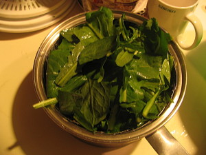 Dandelion Greens Chopped