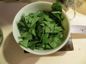 Chopped Collards