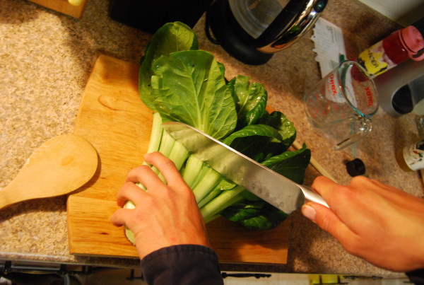 Chopping Tatsoi