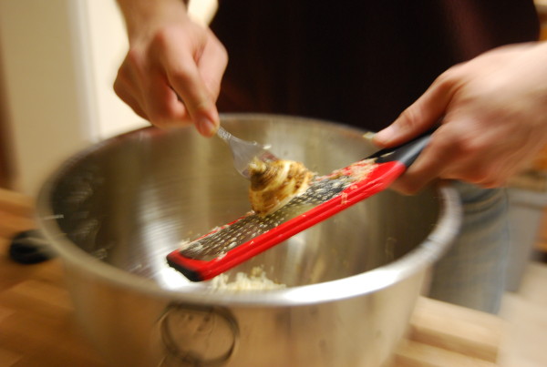 Grating a Parsnip