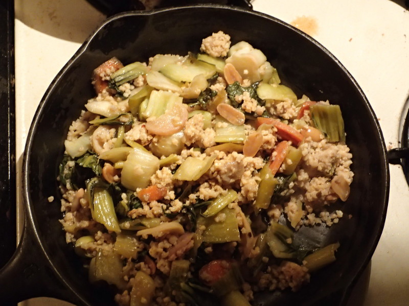 Bok Choy Stir Fry With Millet - Tinicum CSA in Bucks County