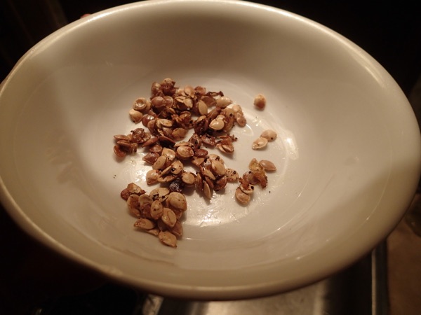 Toasted Seeds in Bowl
