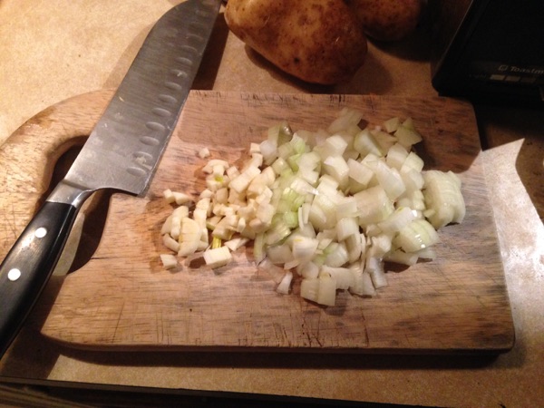 Vegetable Curry, Chopped Onion Garlic