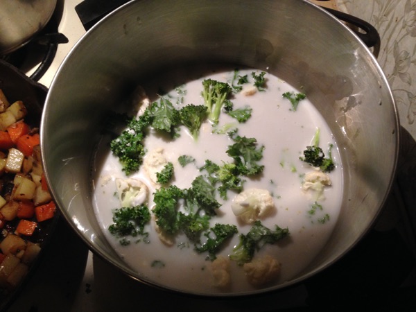 Vegetable Curry, Veggies in Coconut Milk