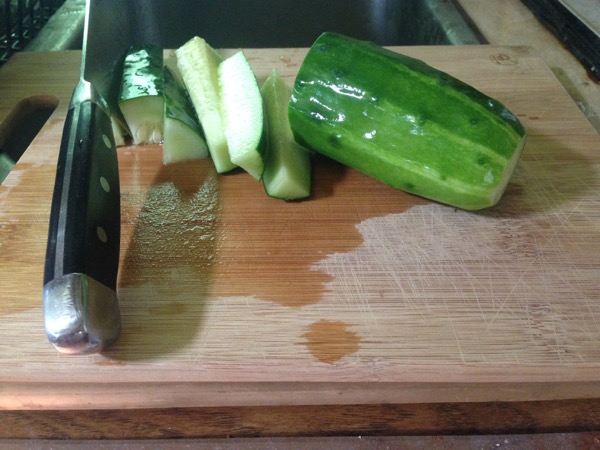 Dill Pickles, Cucumber Chop