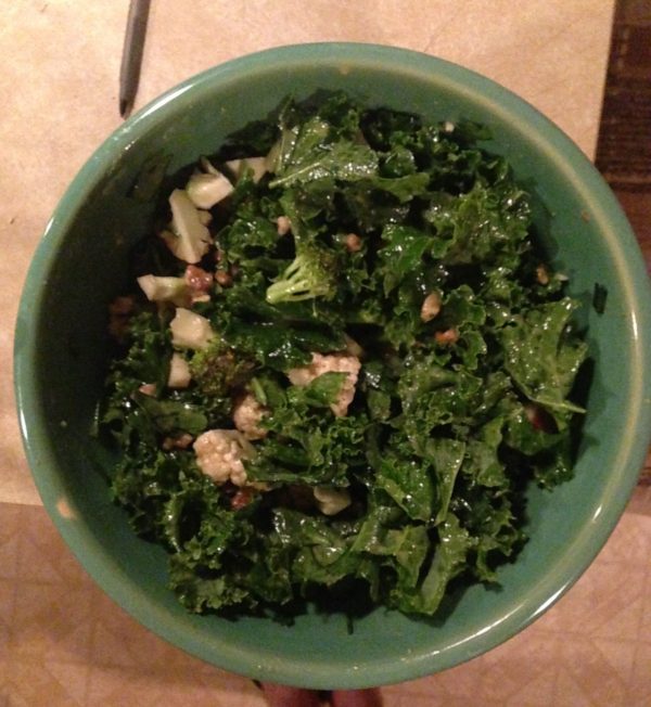 Kale Salad Done