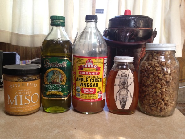 Kale Salad Dressng Line-up