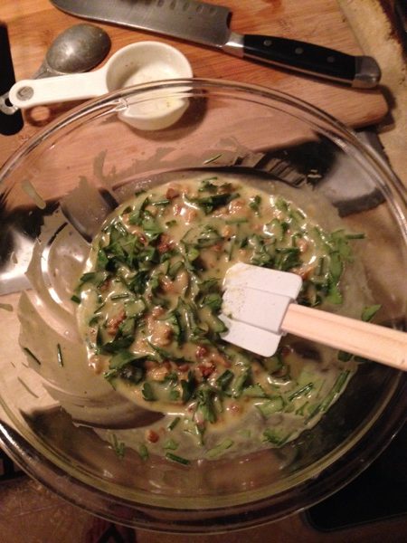 Stirring in the Walnuts