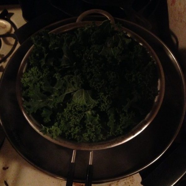 blanched-kale-hot-water